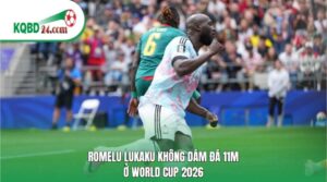 Romelu Lukaku không dám đá 11m ở World Cup 2026